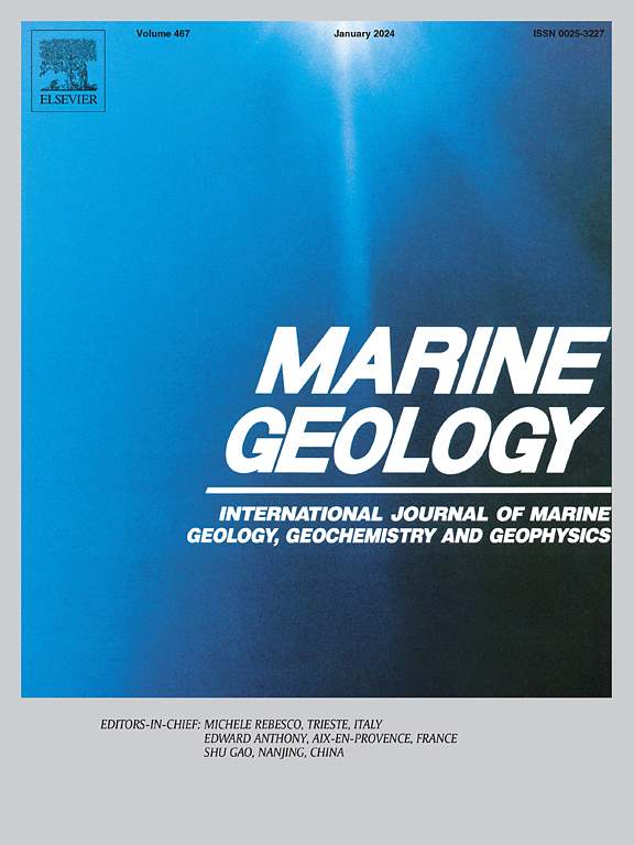 Go to journal home page - Marine Geology